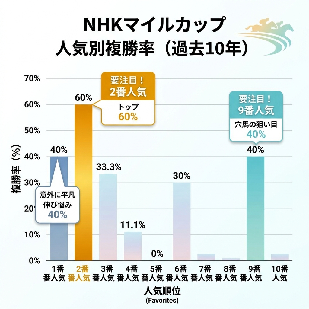 NHKマイルカップ_人気別成績.png